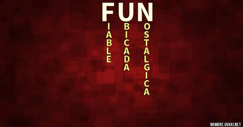 fun significado en español